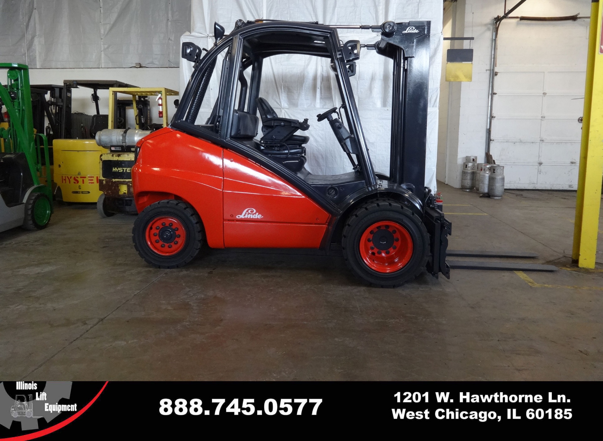2007 Linde H50D forklift on Sale in Iowa