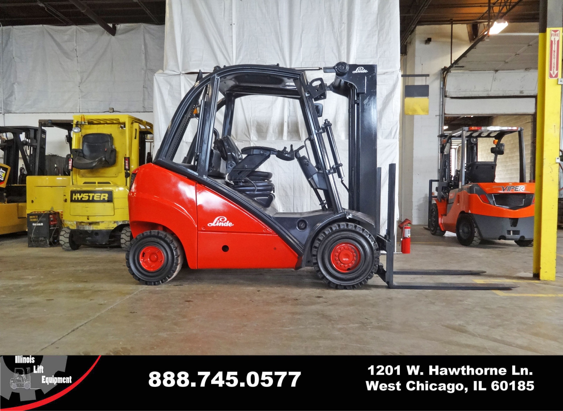 2006 Linde H25D Forklift on Sale in Iowa