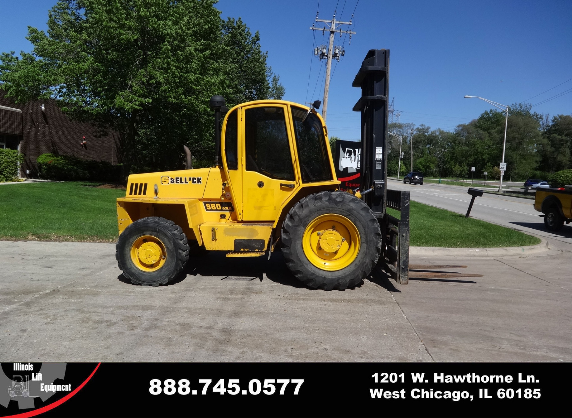 2007 Sellick SD80 JDS-4 Forklift on Sale in Iowa