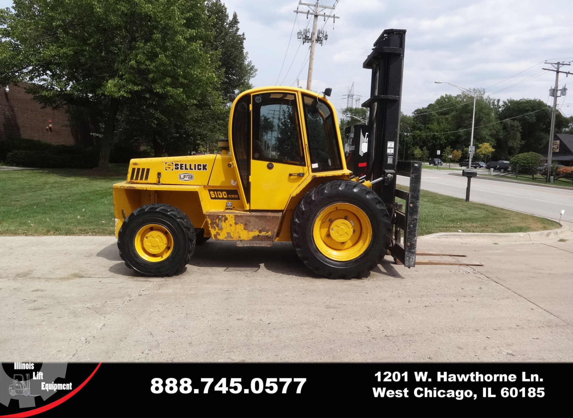 2005 Sellick SD100 PDS-4 Forklift on Sale in Iowa
