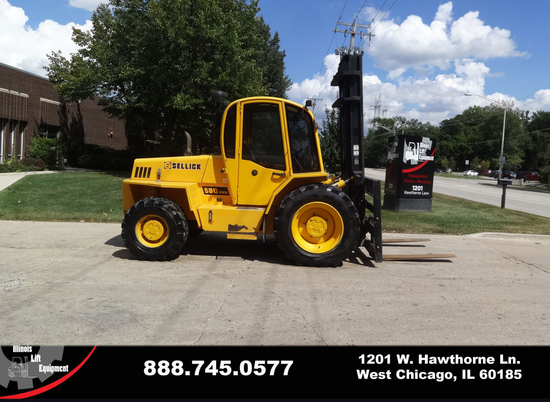 2008 Sellick S80 Forklift on Sale in Iowa