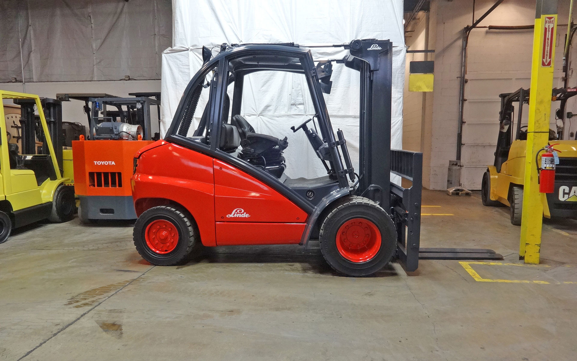 2007 Linde H50D Forklift on Sale in Iowa
