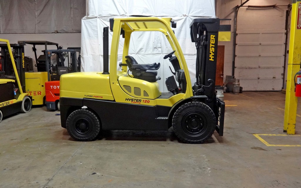 2011 Hyster H120FT Forklift on Sale in Iowa