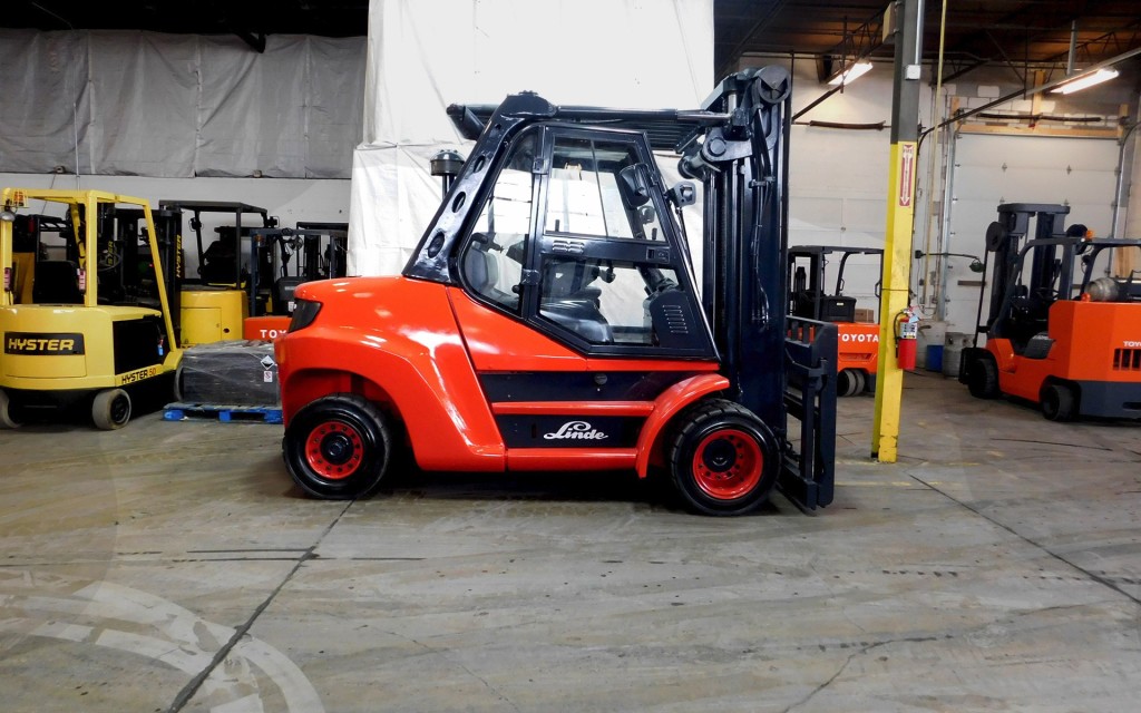 2010 Linde H80D Forklift on Sale in Iowa
