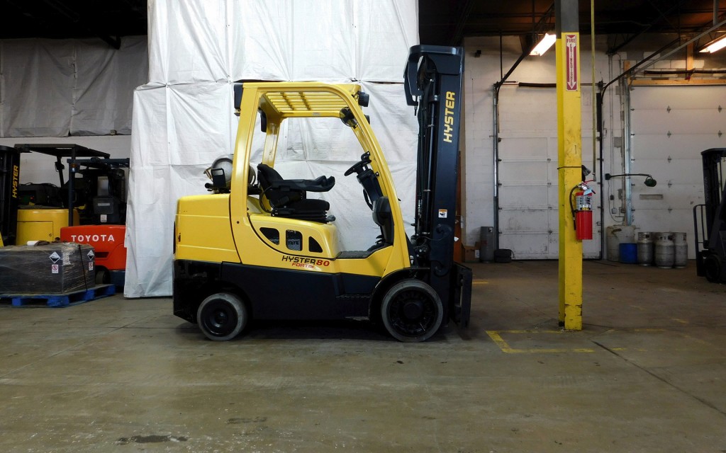 2011 Hyster S80FT Forklift on Sale in Iowa