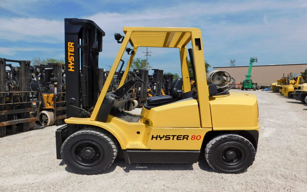  2001 Hyster H80XM Forklift on Sale in Iowa