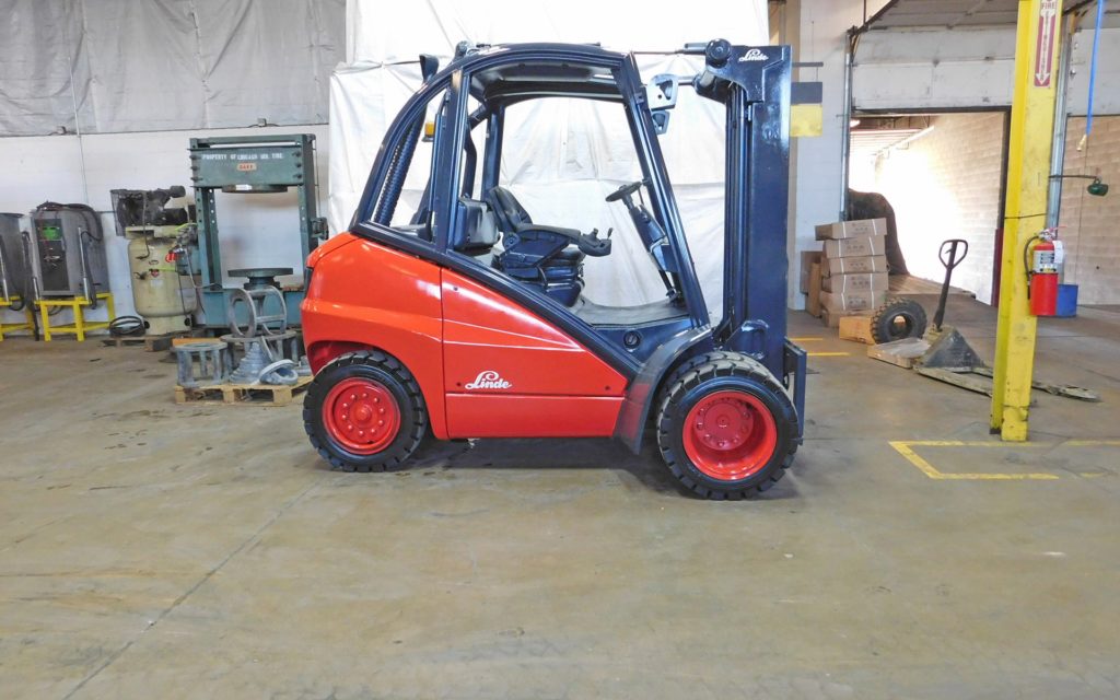  2005 Linde H40D Forklift On Sale in Iowa