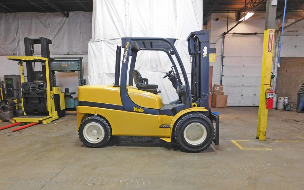  2013 Yale GDP110VX Forklift on Sale in Iowa